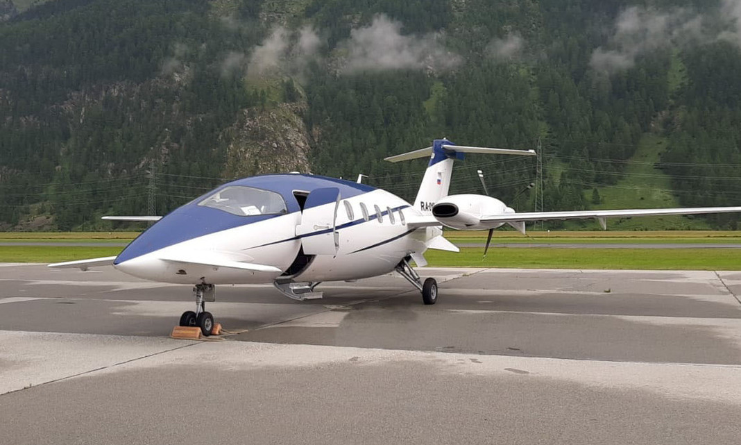 <span style="font-weight: bold;">Piaggio P.180 Avanti II</span>&nbsp;